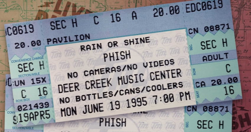 Phish Deer Creek 1995