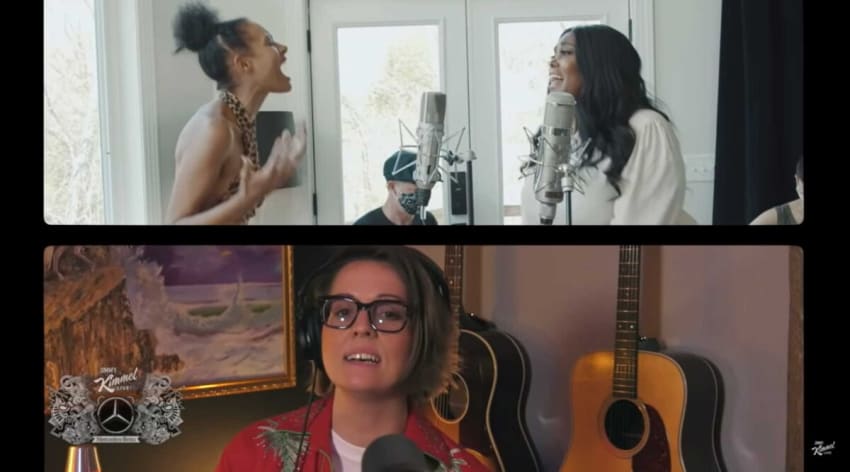 Allison Russell Brittney Spencer Brandi Carlile Nightflyer Kimmel