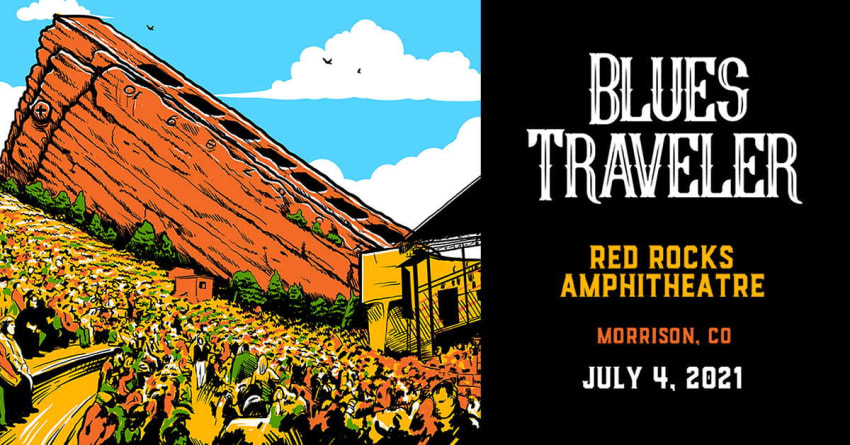 Blues Traveler Red Rocks July 4 2021