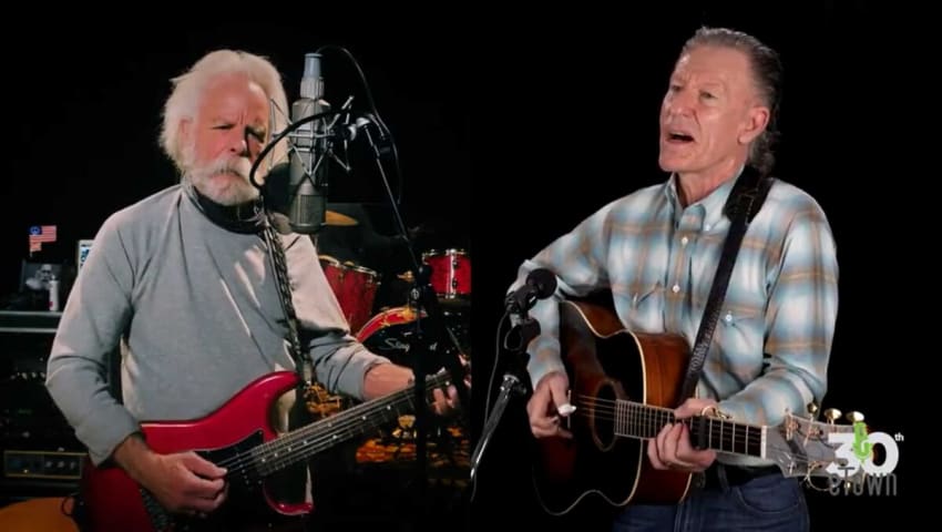 Bob Weir Lyle Lovett Friend Of The Devil eTown Video