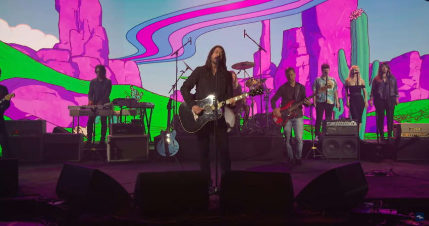 Foo Fighters Chasing Birds Late Night
