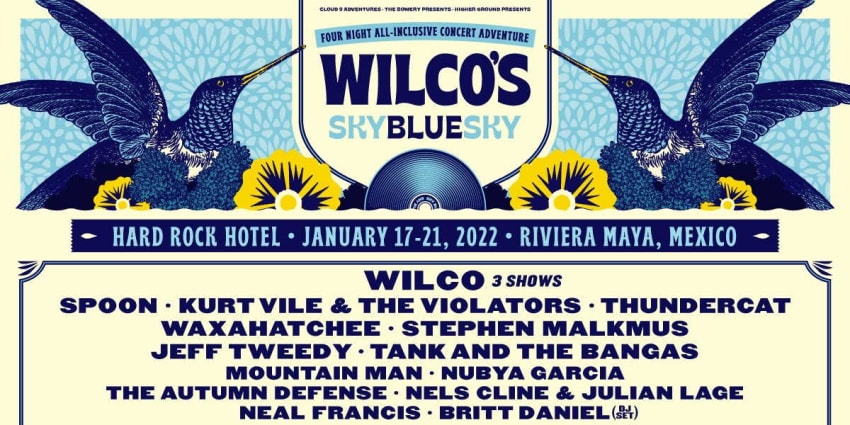 Wilco Sky Blue Sky Lineup 2022