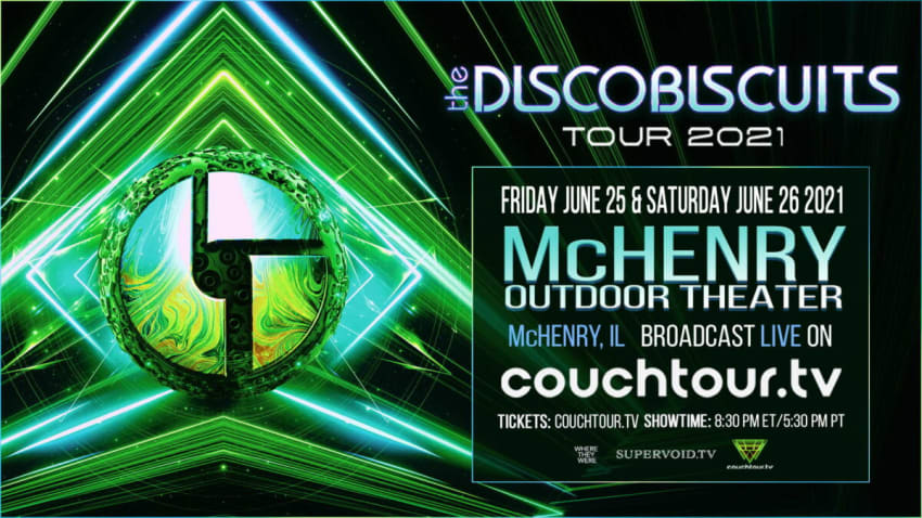 Disco Biscuits McHenry Outdoor Theater Livestreams