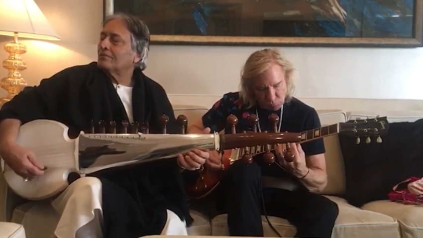 Joe Walsh & Amjad Ali Khan Release ‘Prayers’ EP To Benefit IntraHealth International