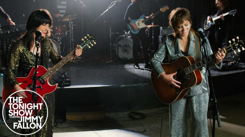 Sharon Van Etten Angel Olsen Like I Used To Fallon