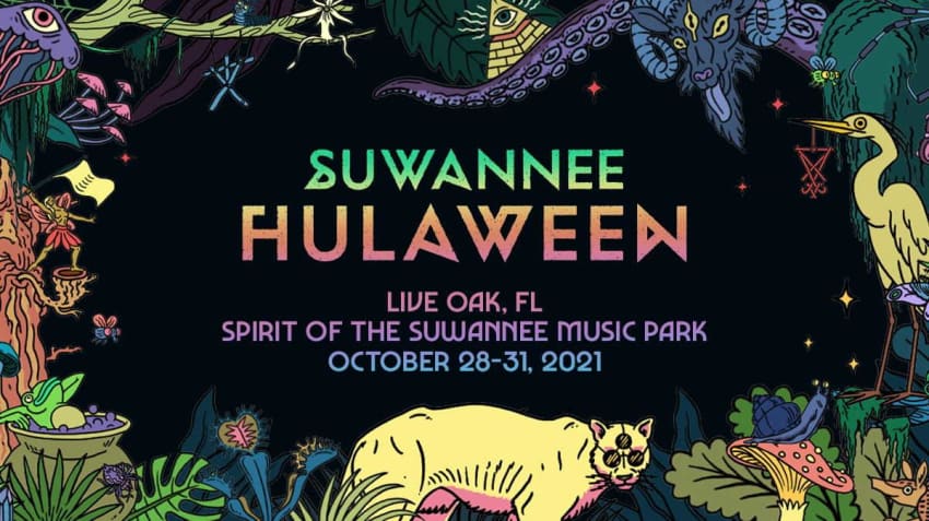 Suwannee Hulaween 2021 Logo