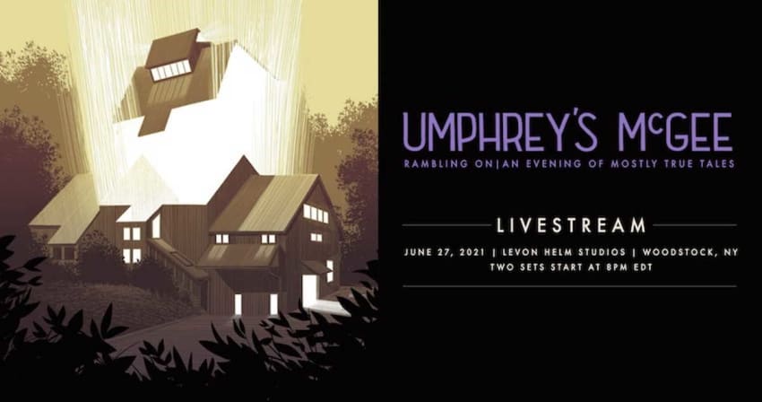 Umphreys McGee Rambling On Livestream June 27 Levon Helm Studios