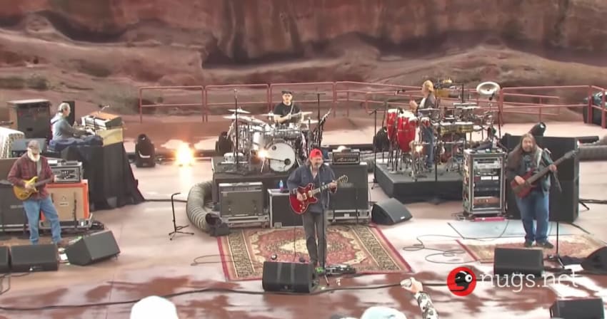 Widespread Panic Bloodkin Set Red rocks