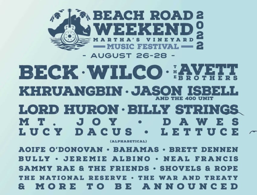 Beach Road Weekend Lineup 2022