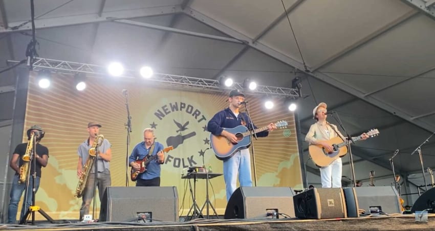 Beck Fred Armisen Jack Antonoff Sharon Van Etten Newport Folk Setlist