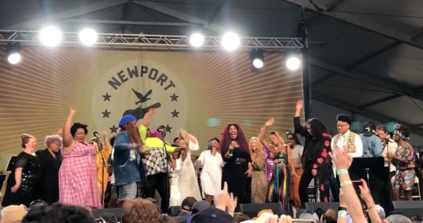 Chaka Khan Newport Folk Festival