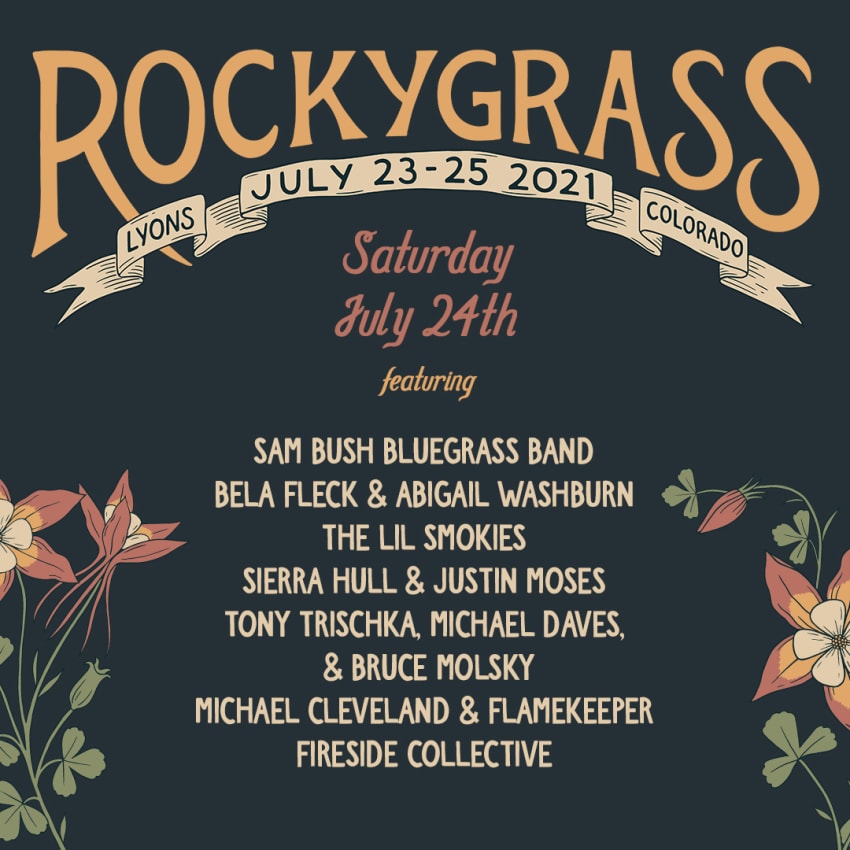RockyGrass Festival Daily Mandolin Livestream Lineups