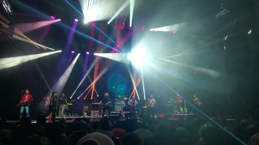 Turkuaz w/ Jerry Harrison and Adrian Belew, "Life During Wartime." Peach Fest 2021. Scranton, Pa.