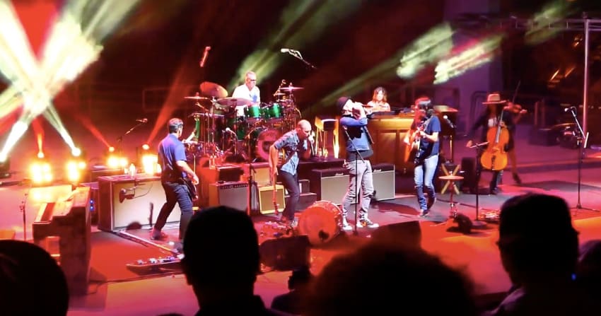 The Avett Brothers G Love Red Rocks