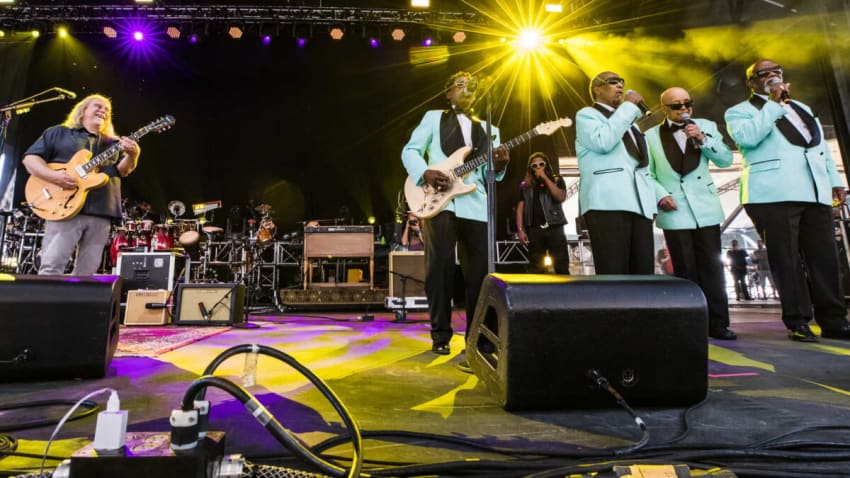 Blind Boys Of Alabama Guest With Warren Haynes At Peach Music Festival