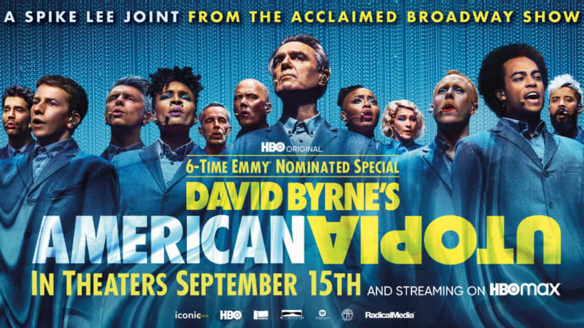 David Byrne American Utopia Theaters