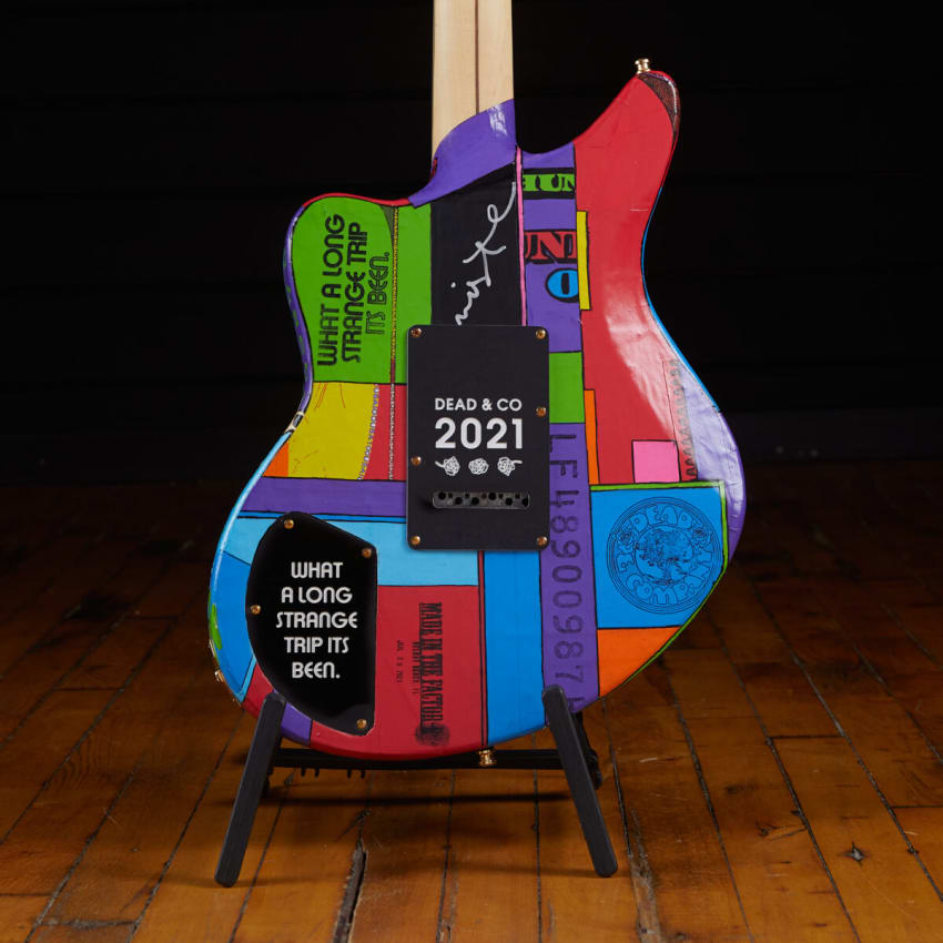 Dead & Company Guitar back