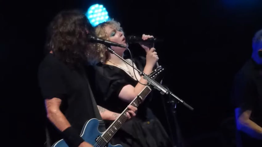 Foo Fighters Violet Grohl Nausea Lollapalooza