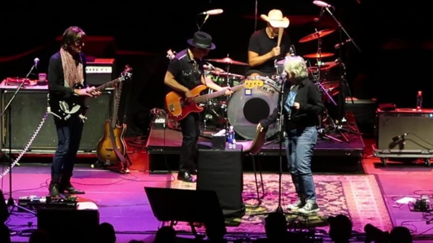 Lucinda Williams with Charlie Sexton "Jesus Just Left Chicago"