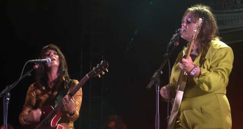 Angel Olsen Sharon Van Etten Like I Used To Pitchfork Festival Video