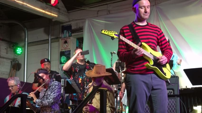 Peaches en Regalia - Stinkfoot Orchestra at Art Boutiki - San Jose, CA September 11, 2021