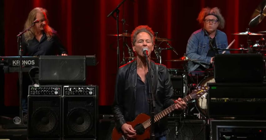 Lindsey Buckingham On The Wrong Side Colbert