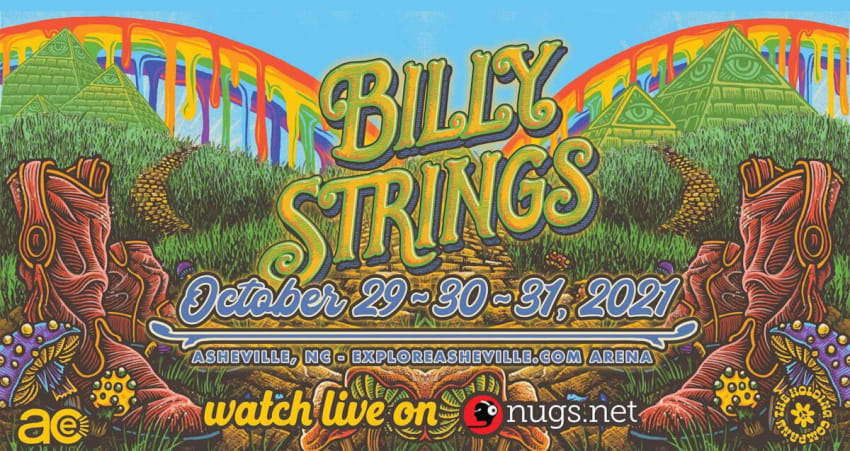 Billy Strings Livestreams Halloween Asheville