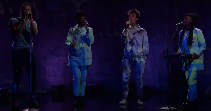 Coldplay We Are King Jacob Collier Corden