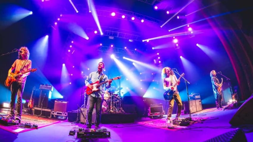 Lyle Brewer Joins Pigeons Playing Ping Pong At Capitol Theatre