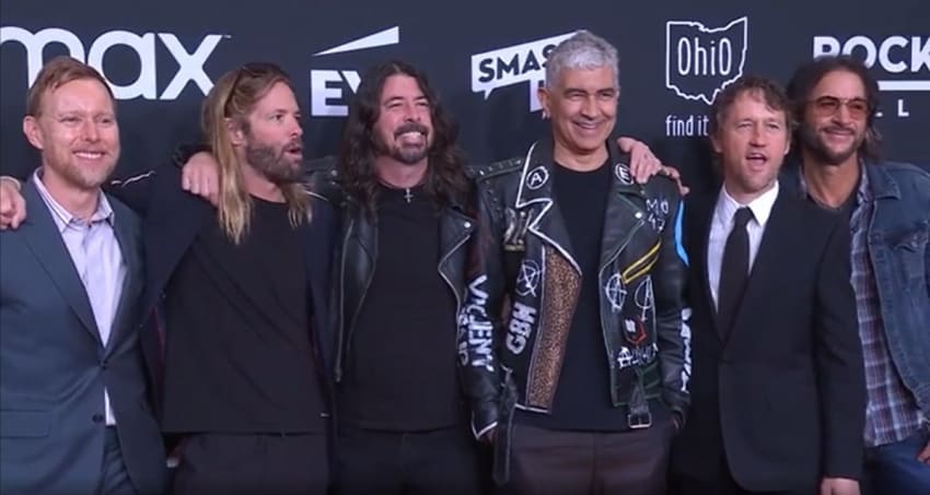 Foo Fighters Paul McCartney Get Back Rock Hall