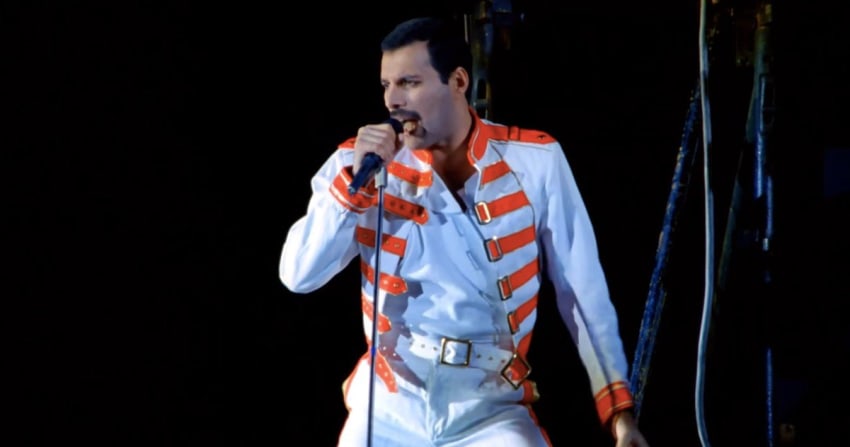 Freddie Mercury Queen Live Budapest 1986