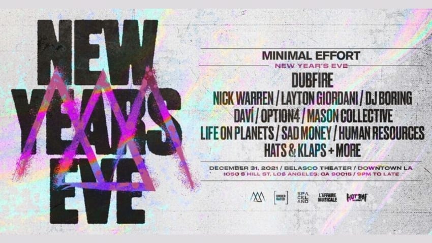 Minimal Effort NYE