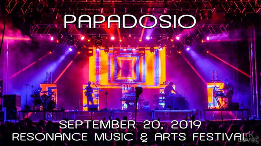 Papadosio: 2019-09-20 - Resonance Music & Arts Festival; Slippery Rock, PA (Set 2) [4K]