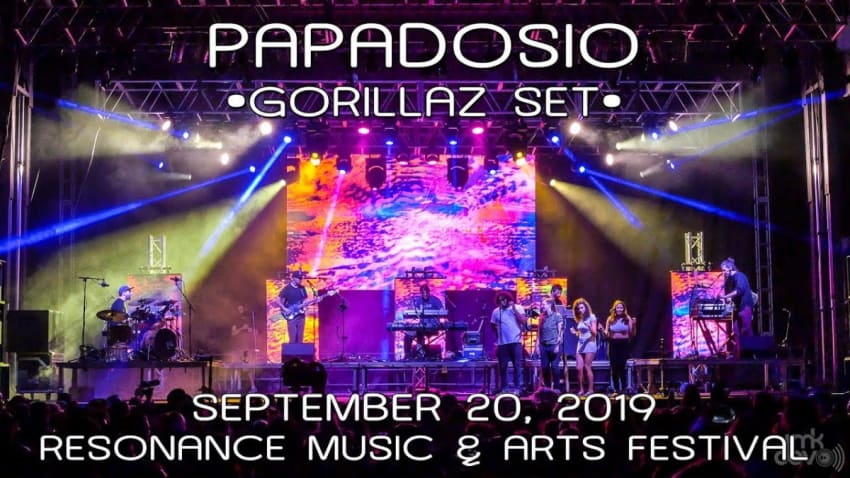 Papadosio (Gorillaz Set): 2019-09-20 - Resonance Music & Arts Festival; Slippery Rock, PA [4K]