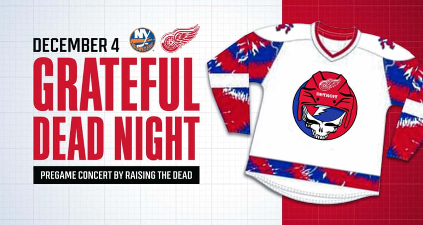 Red Wings Grateful Dead Night
