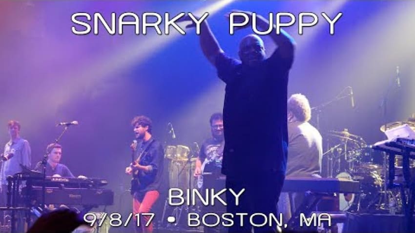 Snarky Puppy: Binky - 2017-09-08 - House of Blues; Boston, MA [4K]