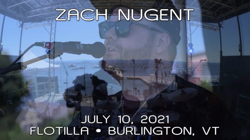 Zach Nugent: 2021-07-10 - Flotilla at Lake Champlain; Burlington, VT (Complete Show) [HD]
