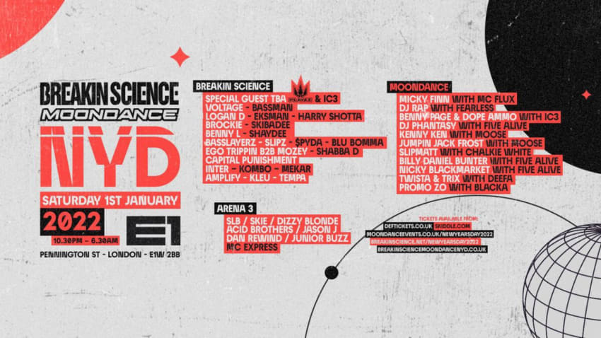 Breakin Science x Moondance NYD