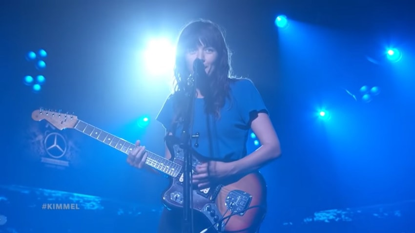 Courtney Barnett Kimmel Live