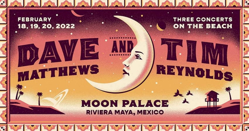 Dave Matthews Tim Reynolds Riviera Maya 2022 Logo
