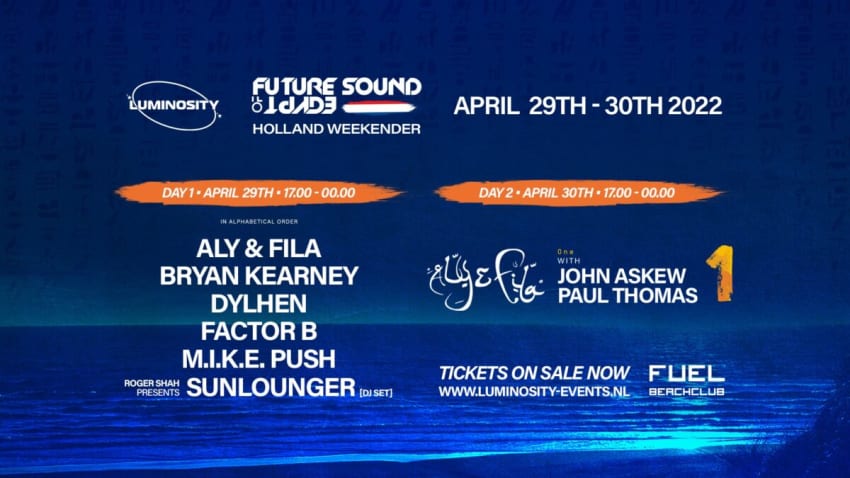 Future Sound of Egypt Holland Weekender