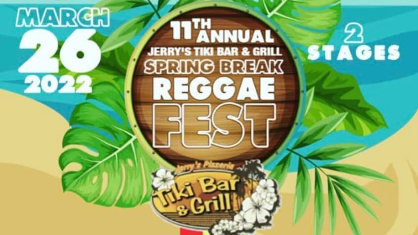 Jerry’s Tiki Bar Spring Break Reggae Festival