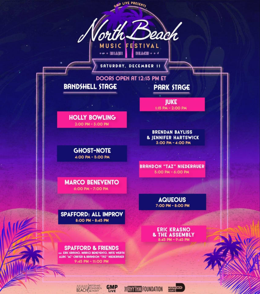 North Beach Music Festival Announces Daily Schedule