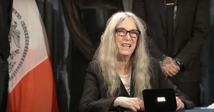 Patti Smith key to NYC