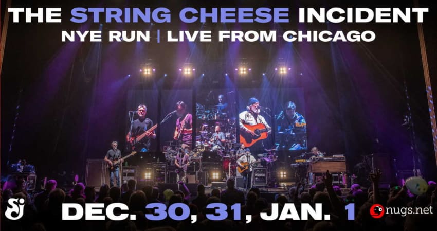 String Cheese Incident Livestreams New Years Run Chicago