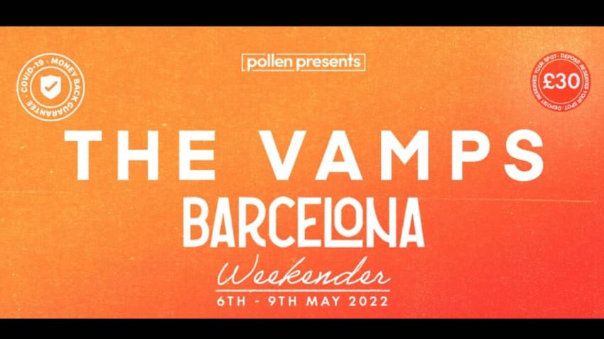 The Vamps Barcelona Weekender