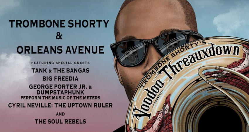 Trombone Shorty Voodoo Threauxdown Tour Dates 2022