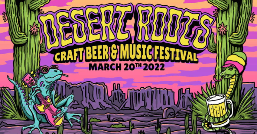 Desert Roots Festival Logo 2022