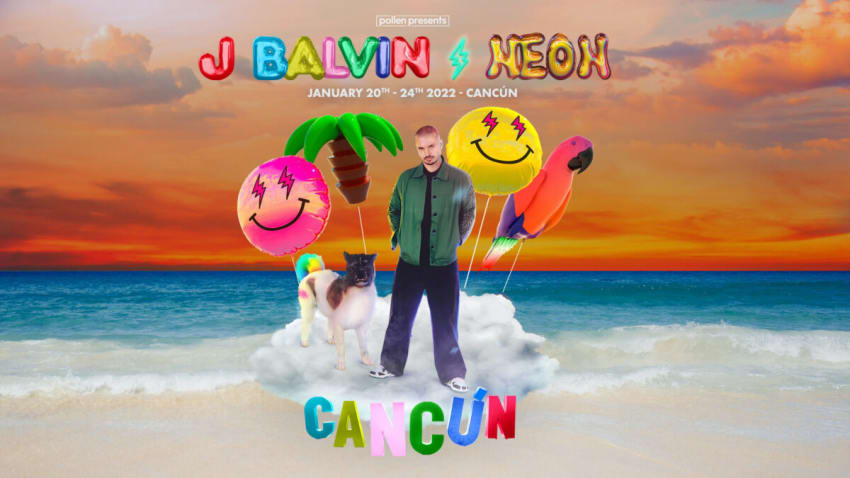 J Balvin NEON Cancún