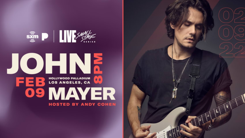John Mayer SiriusXM Small Stages Series